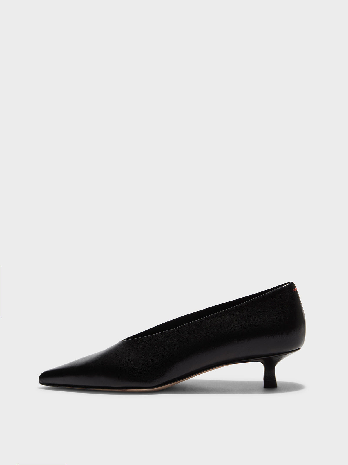 Aeyde | Clara Black Pointed Toe Pump
