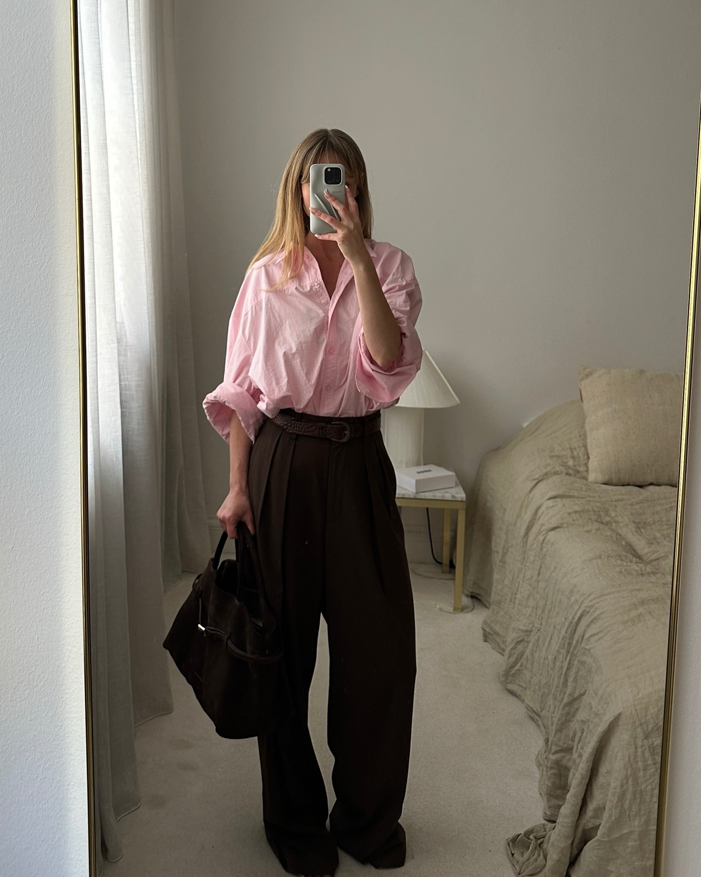@_jeanettemadsen wearing scandi spring outfits 2026