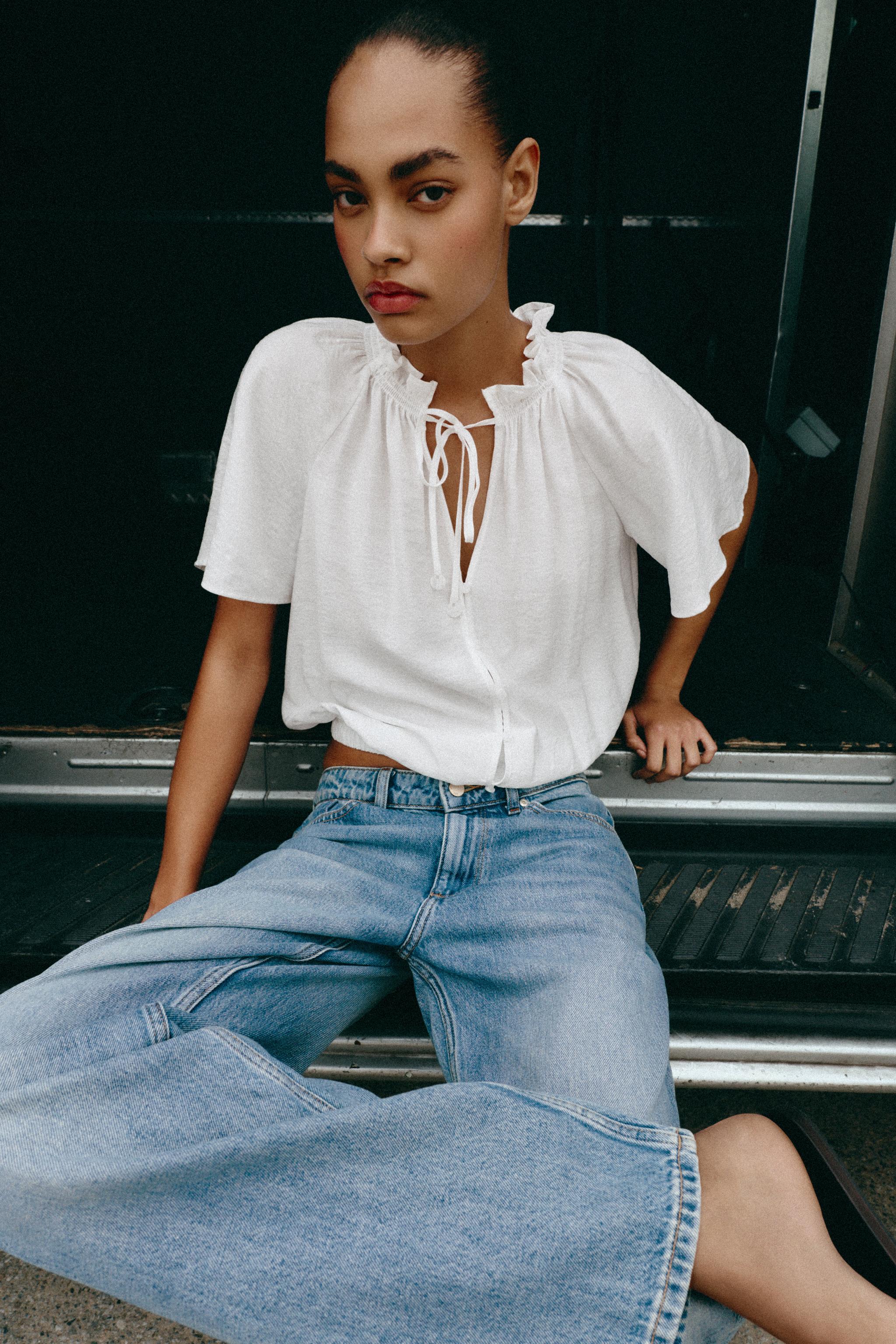 Romantic Ruffled Blouse