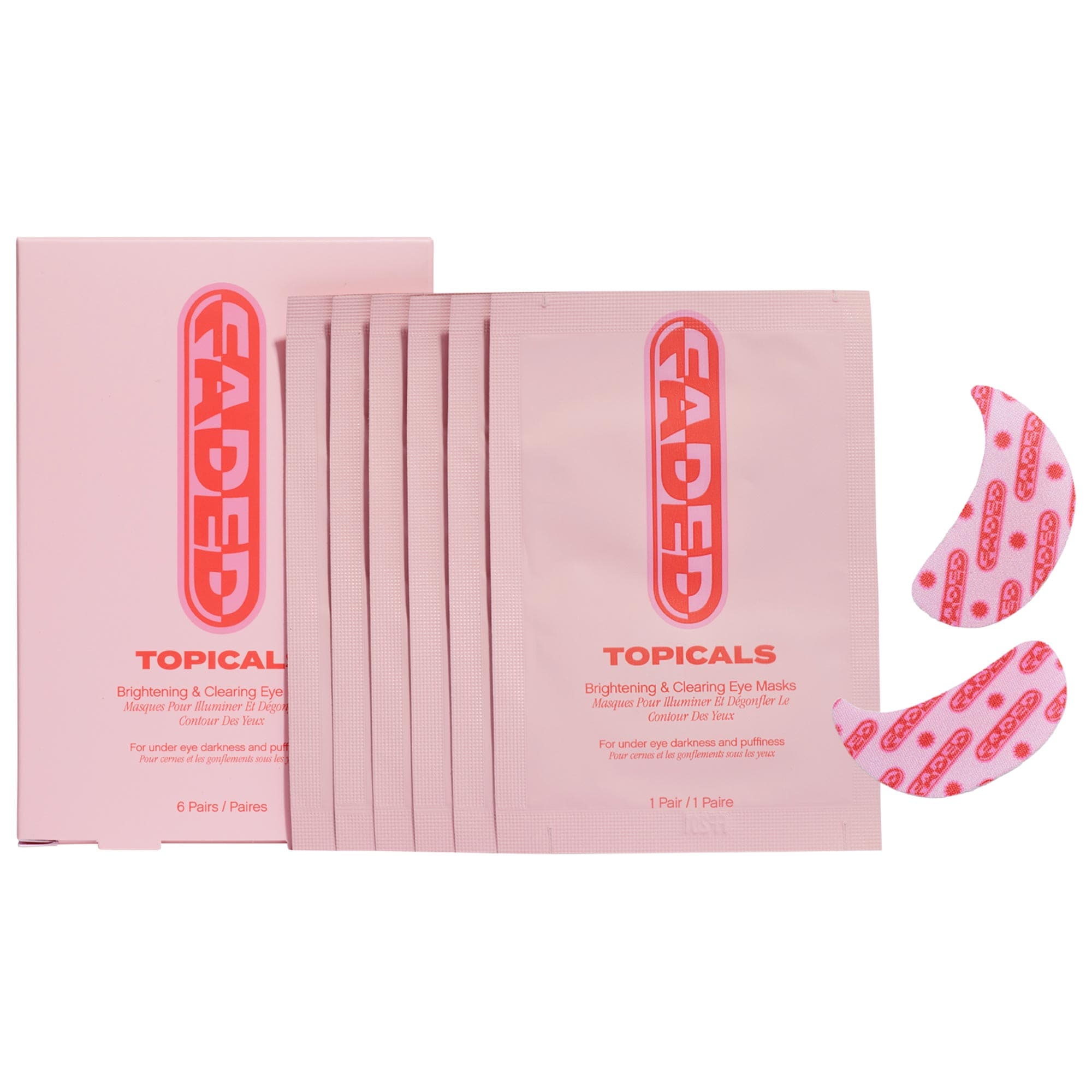 Faded Under Eye Brightening &amp;amp; Clearing Eye Masks