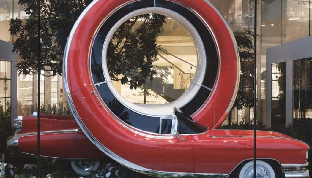 Alex Chinneck's Surreal Sculptures Pull Into Dior New York and Los Angeles