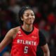 Angel Reese, Atlanta Dream Turn Statement Win into Star-Studded Birthday Bash Night in Atlanta