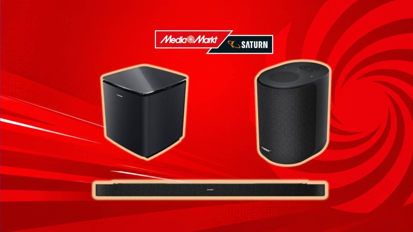 Die neuen Bose-Produkte bei Media Markt (Bild: MediaMarkt/Bose/Golem (erzeugt mit ChatGPT))