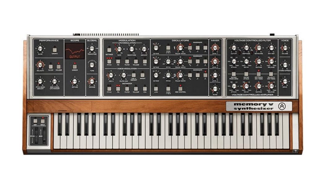 Arturia's Newest Memory V Revives the Iconic 1982 Memorymoog