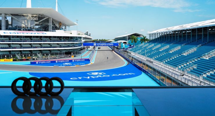 Audi's Exclusive Turn 1 Club at F1 Miami Was the Hottest Ticket... for $10,000 USD