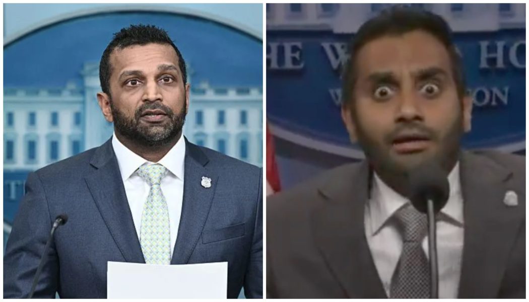 Aziz Ansari Clowns Unqualified FBI Director Kash Patel In 'SNL' Cold Open Sketch