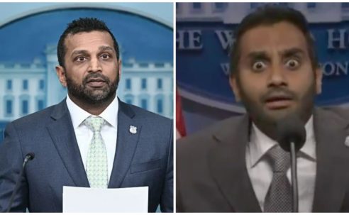 Aziz Ansari Clowns Unqualified FBI Director Kash Patel In 'SNL' Cold Open Sketch