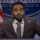 Aziz Ansari Plays Kash Patel on SNL: "I'm the First Indian Person to Suck At Their Job"