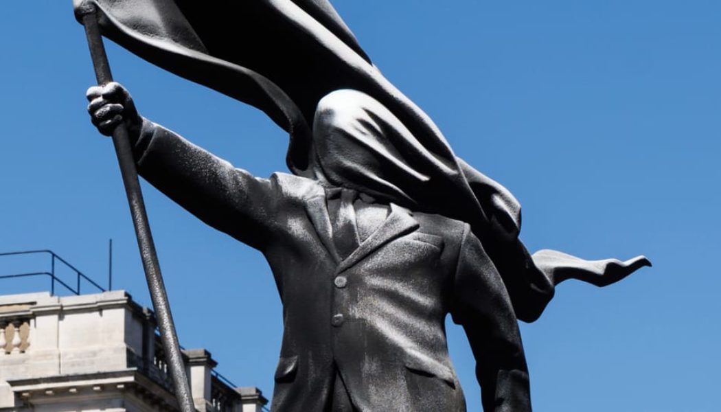 Banksy’s Latest Sculpture Joins London’s Imperial Icons