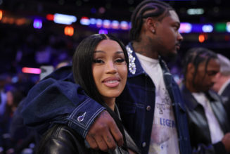 Cardi B Seen Snapping On Stefon Diggs Outside Coffee Shop, Blames Being Hungry