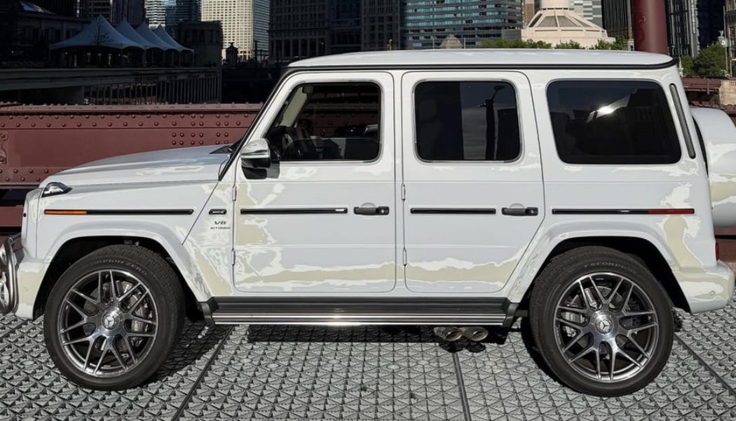 Closer Look at the Late Virgil Abloh's 1-of-1 Mercedes G63 AMG