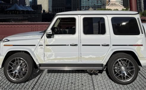 Closer Look at the Late Virgil Abloh's 1-of-1 Mercedes G63 AMG