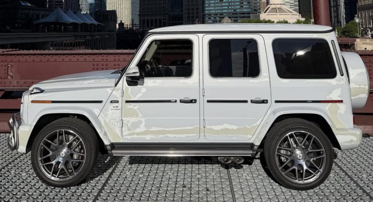 Closer Look at the Late Virgil Abloh's 1-of-1 Mercedes G63 AMG