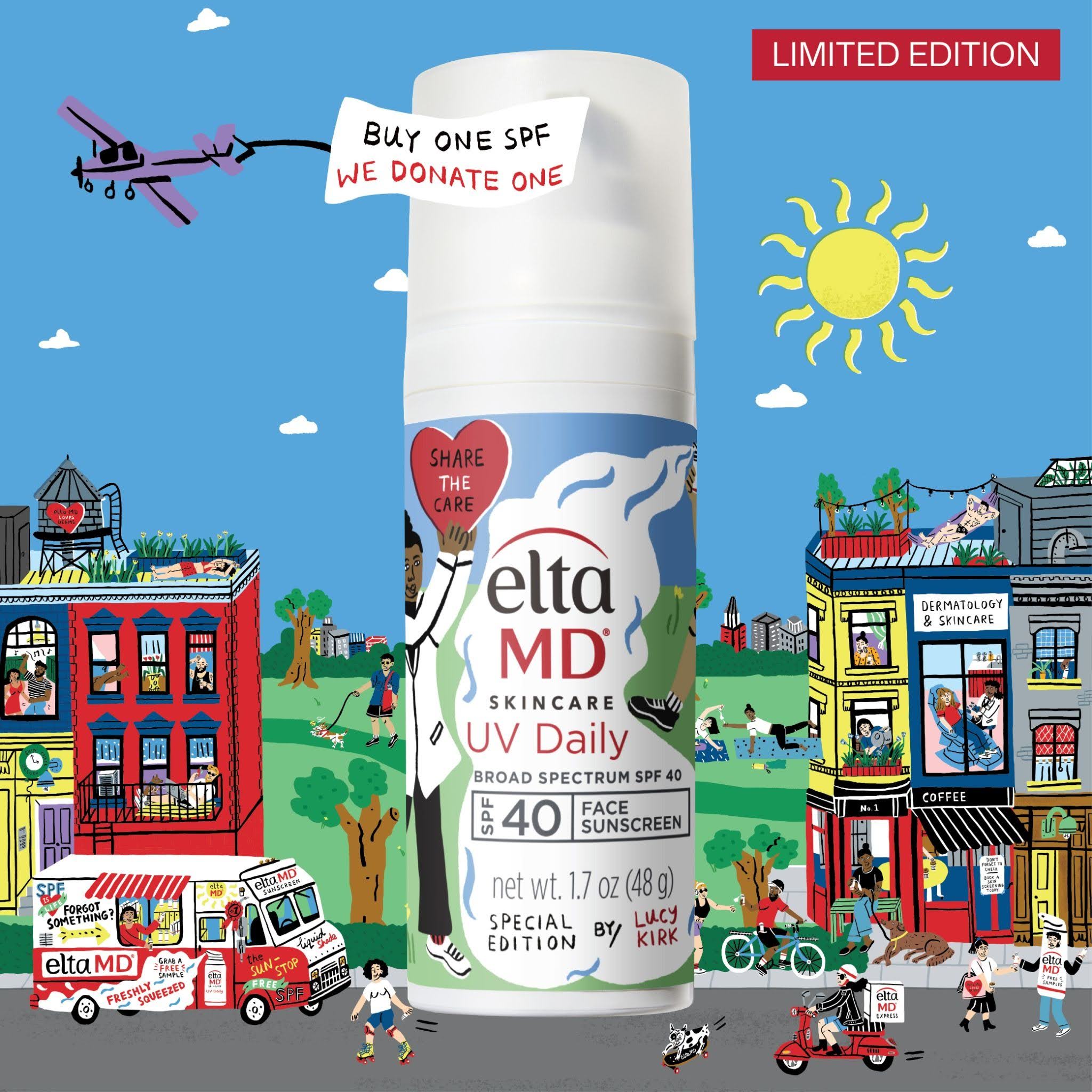 Eltamd Uv Daily Limited Edition Bottle Broad-Spectrum Spf 40