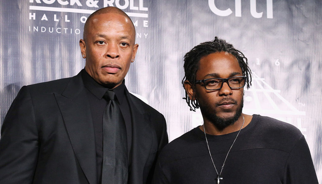 Dr. Dre & Kendrick Lamar Support Former High School At Groundbreaking Ceremony In Compton