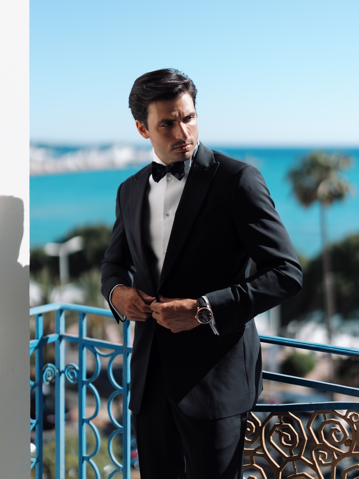 Carlos Sainz in Cannes, France.