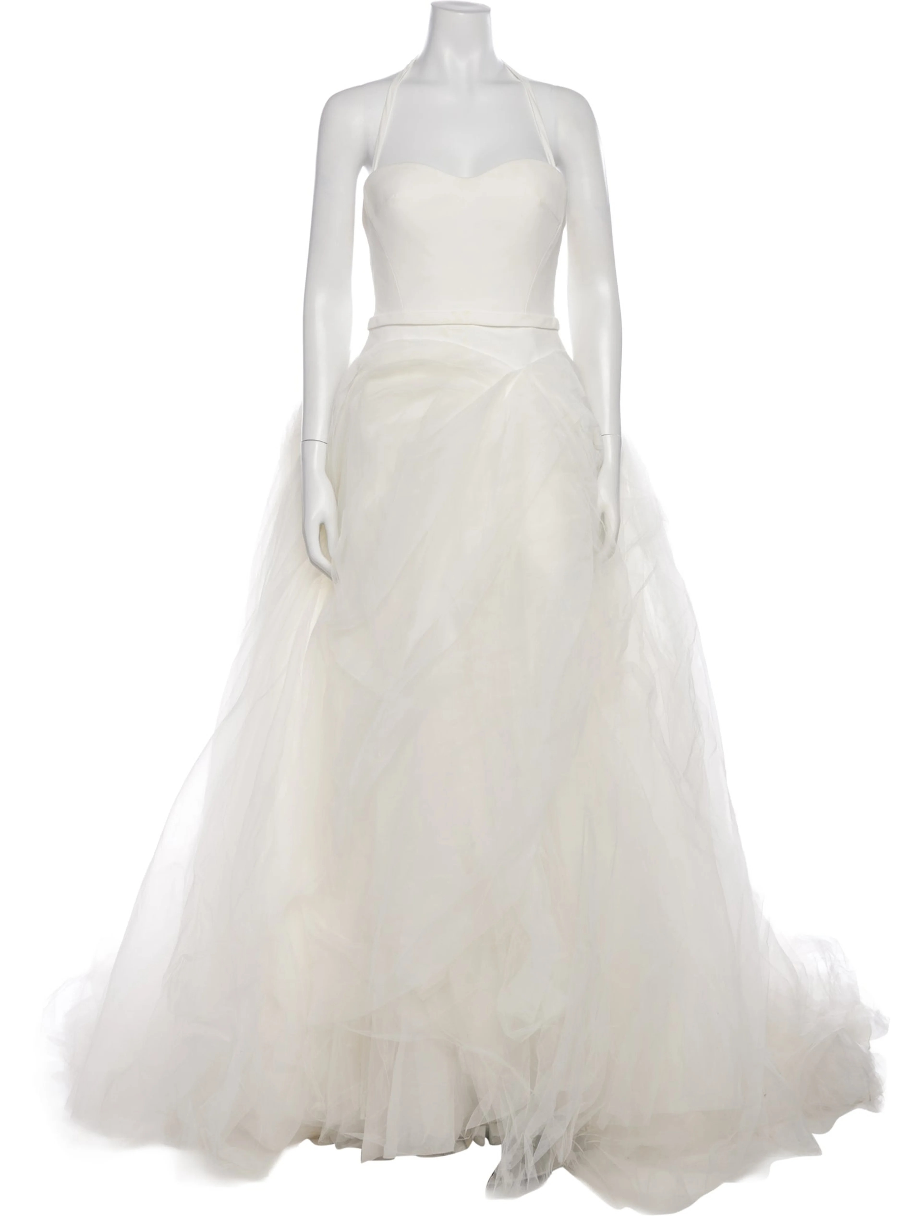 Vera Wang, Strapless Long Dress