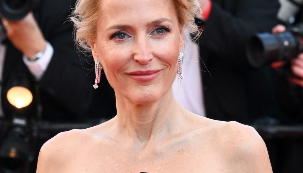 Gillian Anderson on Skincare, Makeup, and Acknowledging Your Worth