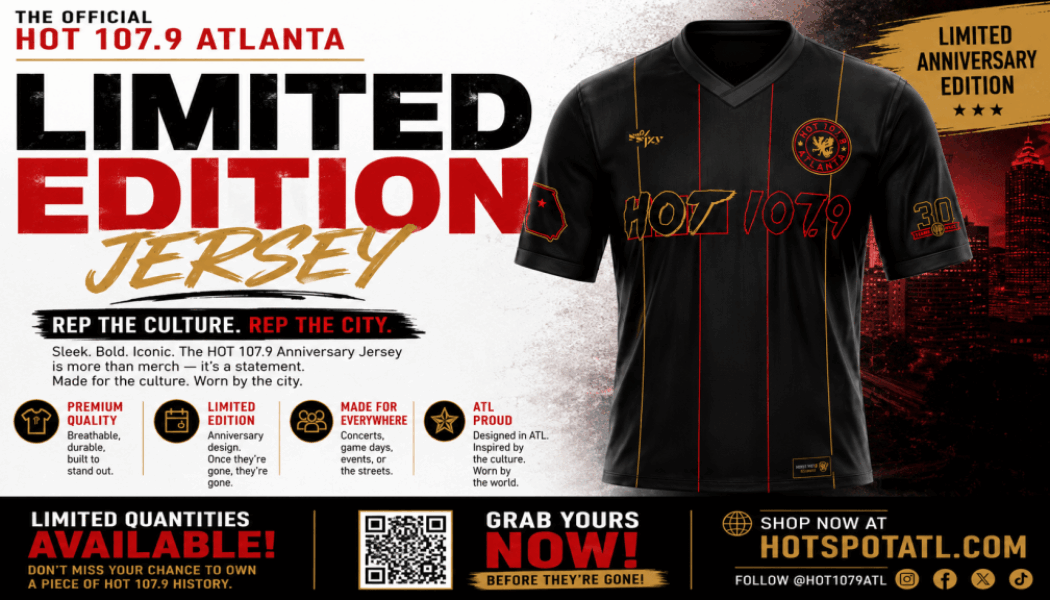 Grab The Limited Edition BIRTHDAY BASH XXX SOCCER JERSEY!