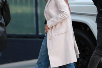 Hailey Bieber Just Wore Her Cropped Jeans With Heeled Flip-Flops