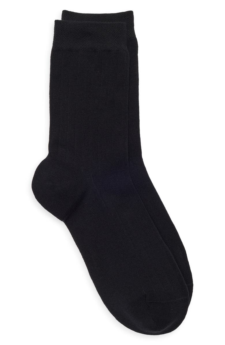 Ribbed Dress Socks
