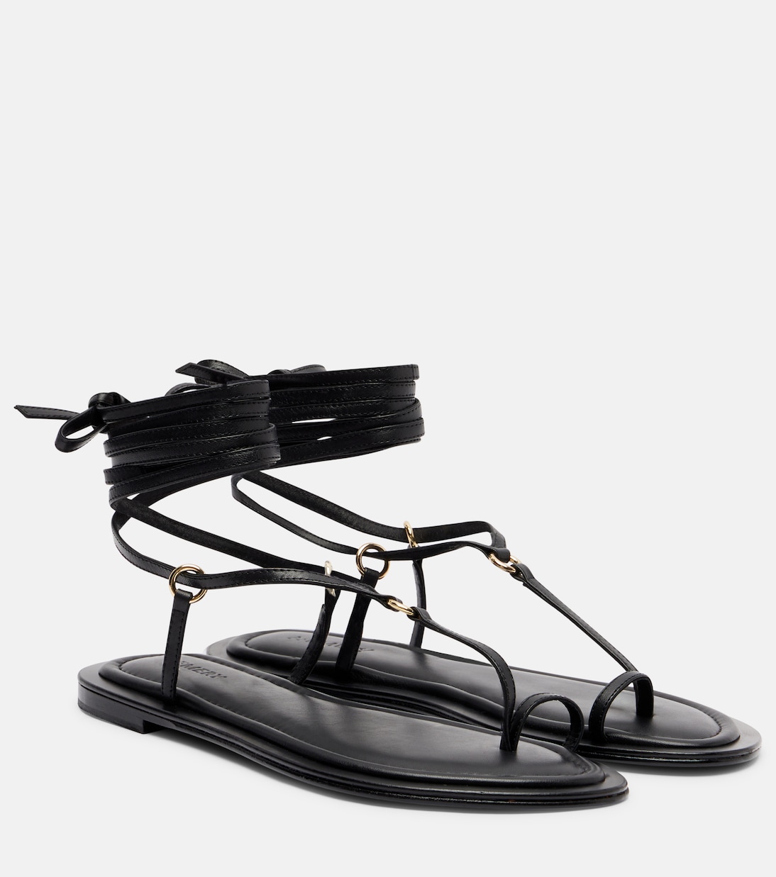 Tesni Leather Sandals