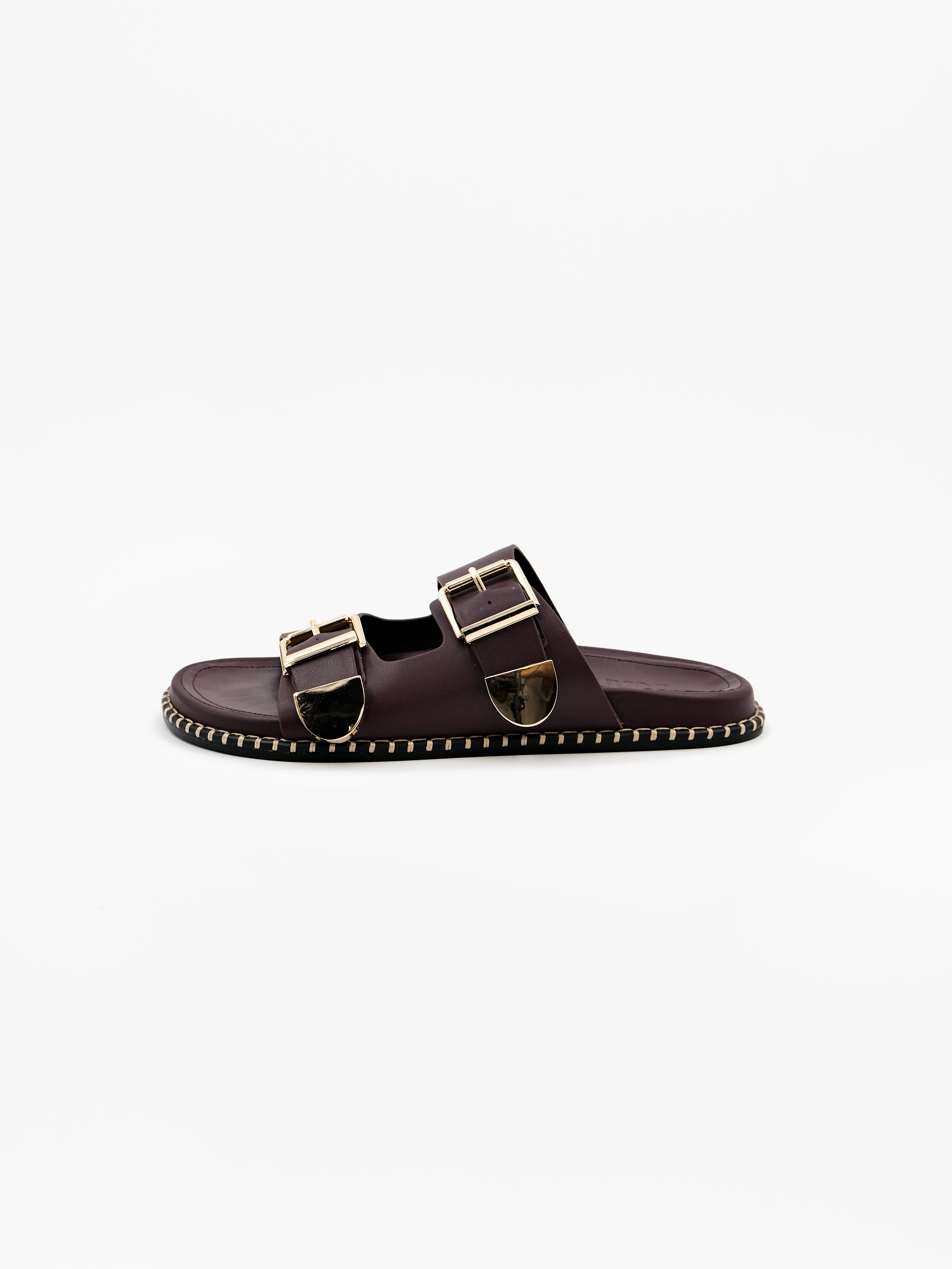 Hidra Burgundy Sandal