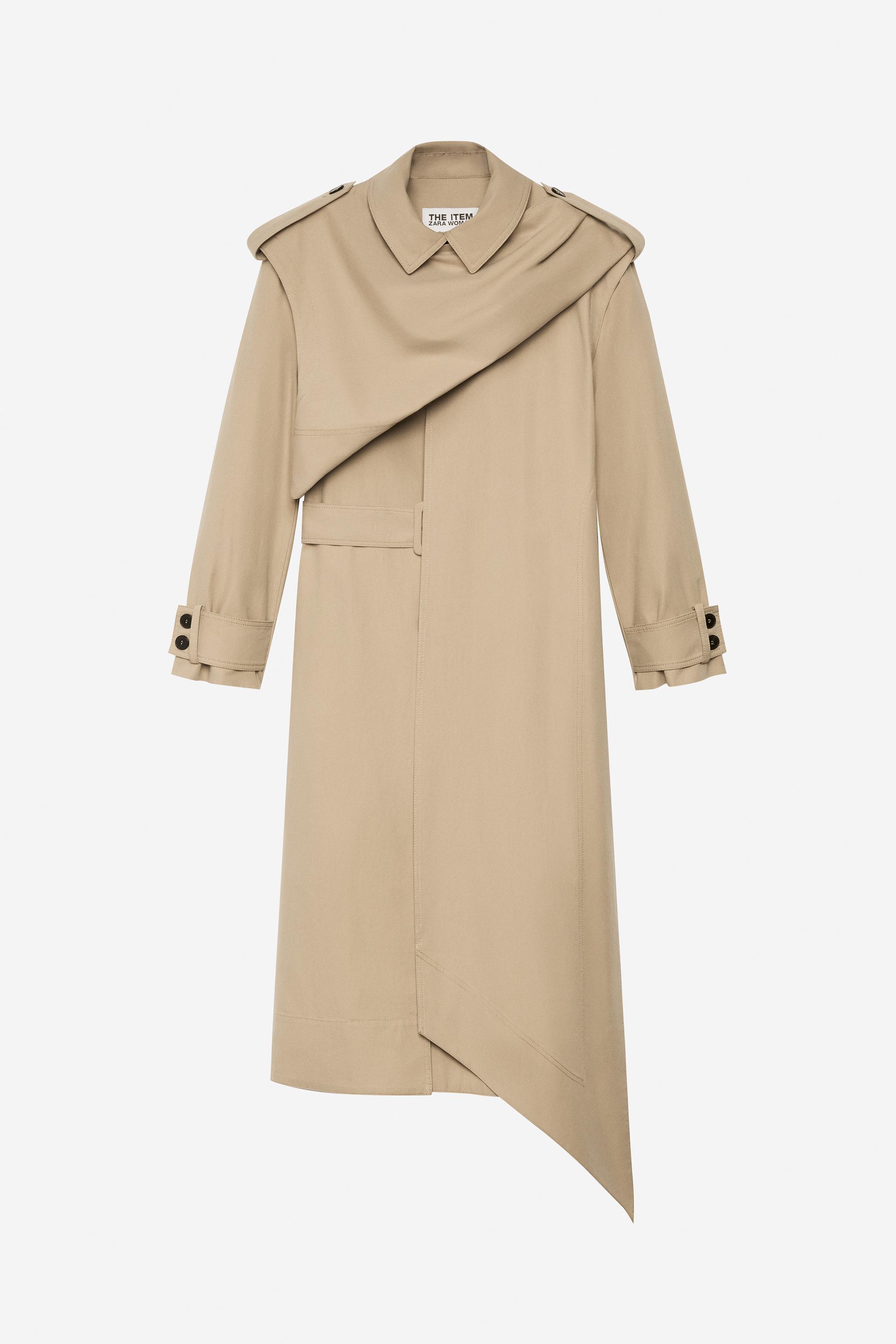 2-In-1 Removable Vest Trench Coat - the Item Zara Woman