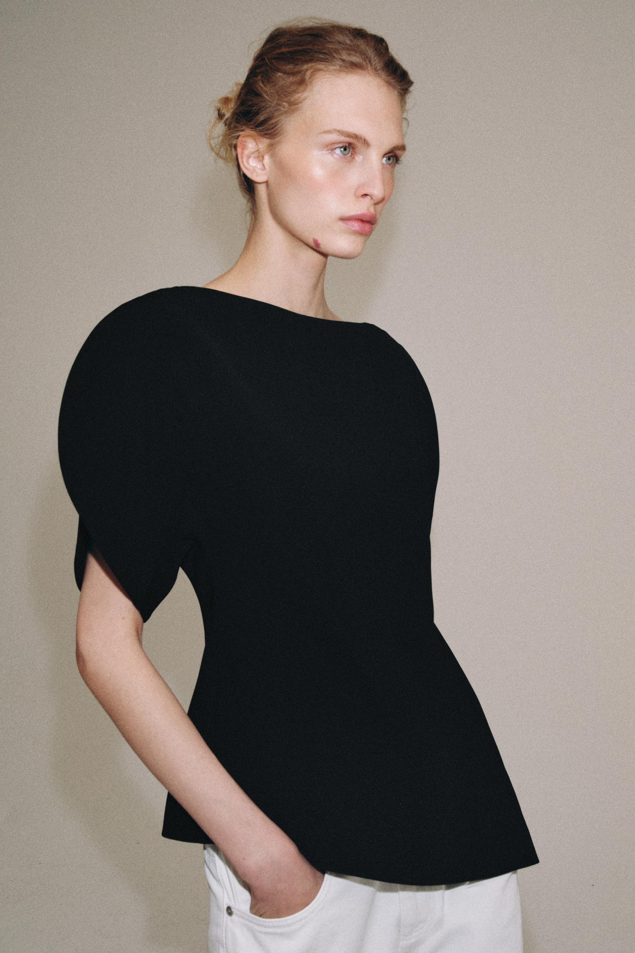 Puff Sleeve Top Zw Collection