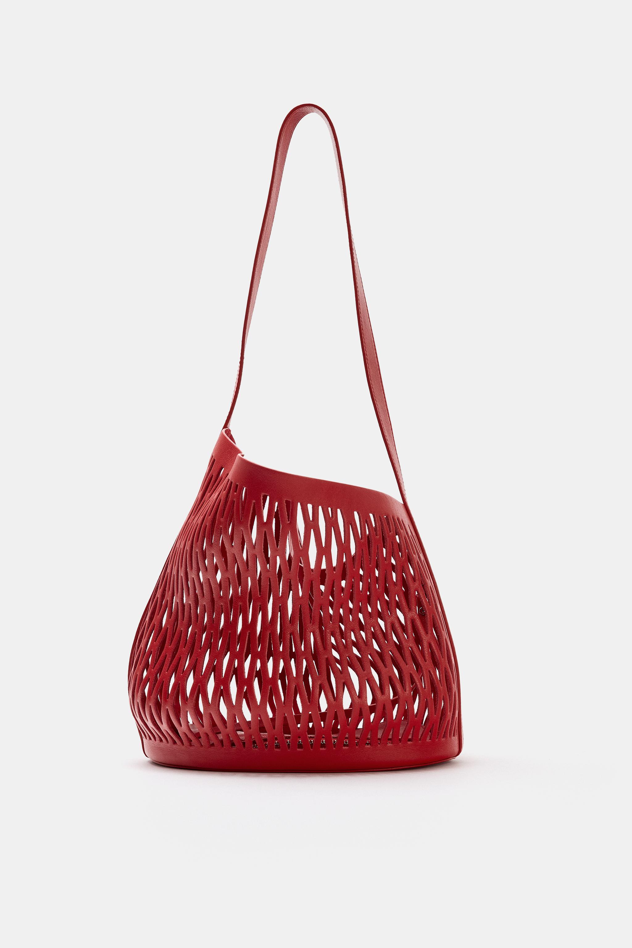 Die-Cut Leather Bag
