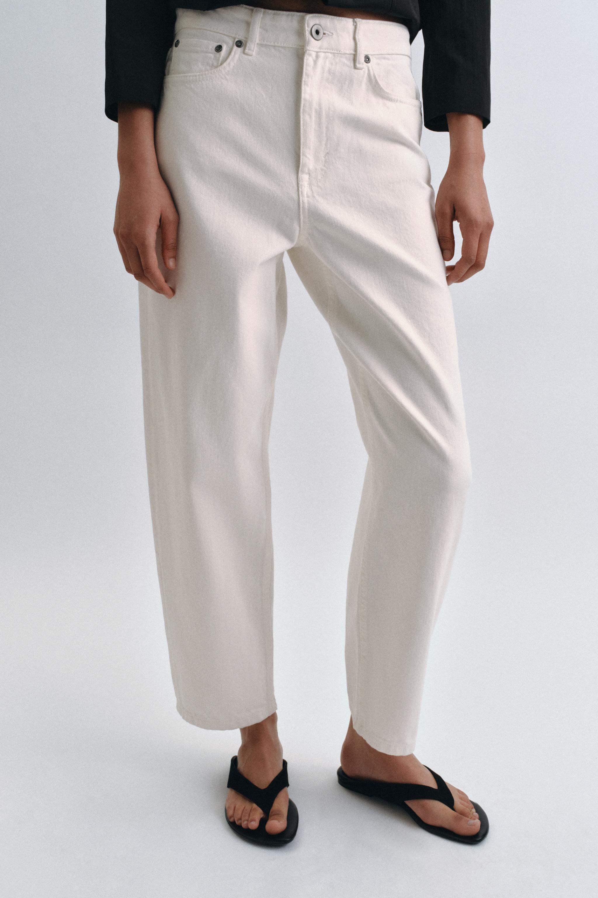 Zw Collection Tapered Mid-Rise Jeans