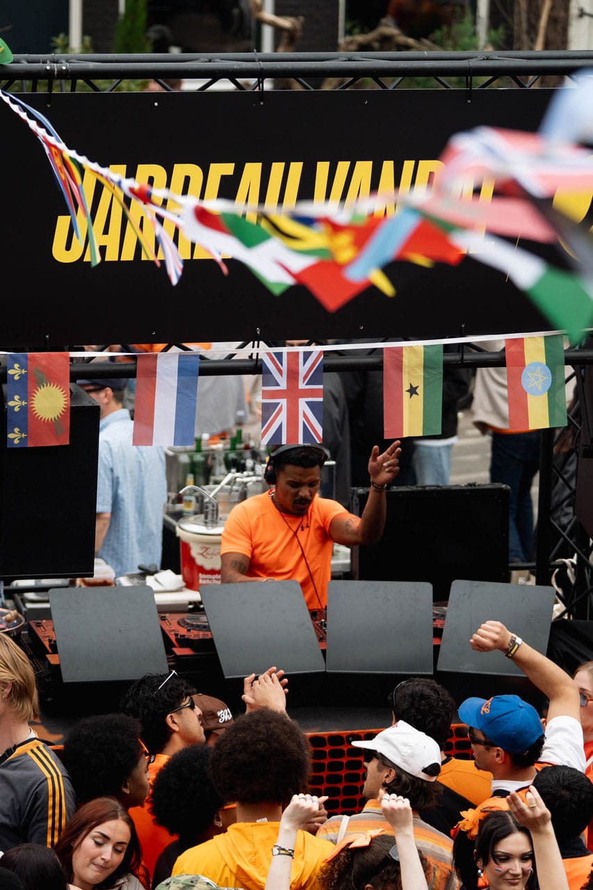 jd sports jarreau vandal kings day amsterdam soundsystem Lamsi Disco Arabesquo JAEL streets netherlands dutch local music sounds