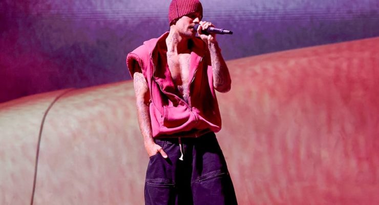 Justin Bieber's Coachella 2026 Set Sparks a Massive 1,790% Streaming Surge