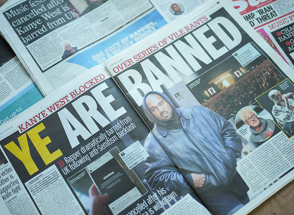 UK Front Pages After Wireless Festival Is Cancelled