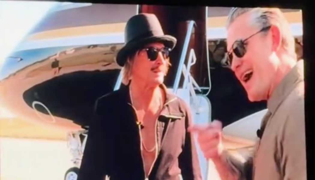 Kid Rock Rides Apache Helicopter with Pete Hegseth in Video to Open New Tour