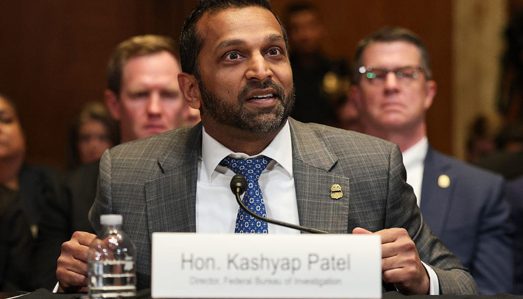 Krash Out Kash Patel Labeled "Public Concern" After Senate Hearing