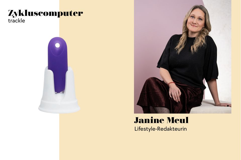 Sicher und hormonfrei verhüten und den eigenen Zyklus besser verstehen. Wie überzeugt ist Redakteurin Janine von trackle?