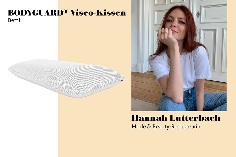 We Try Bodyguard Visco Kissen