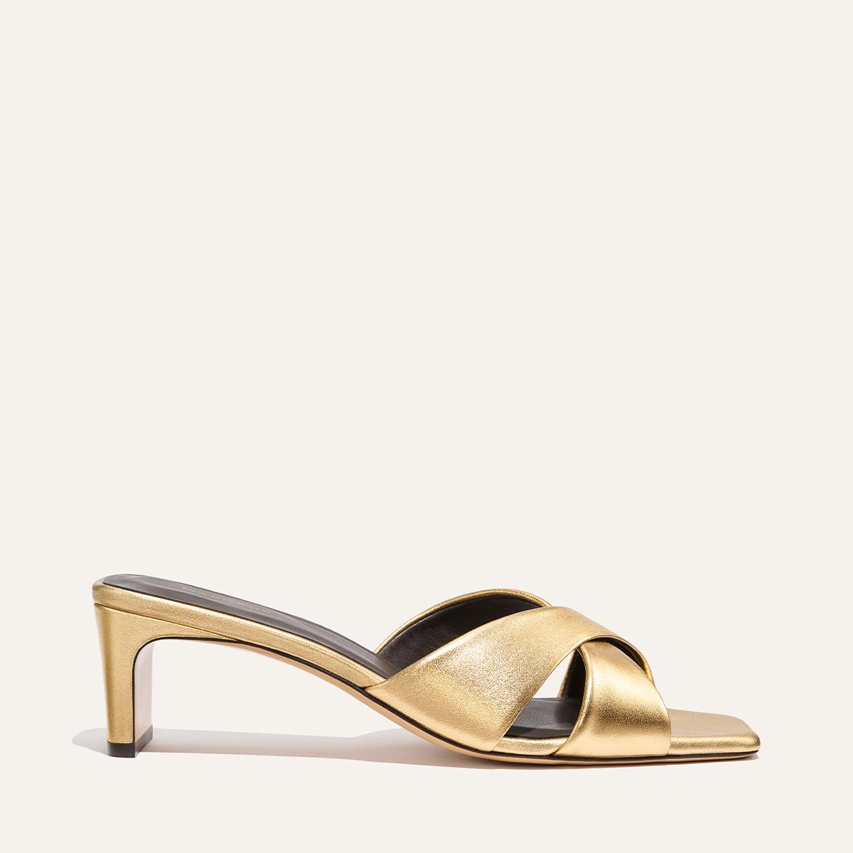 The Selene 50 - Gold Nappa