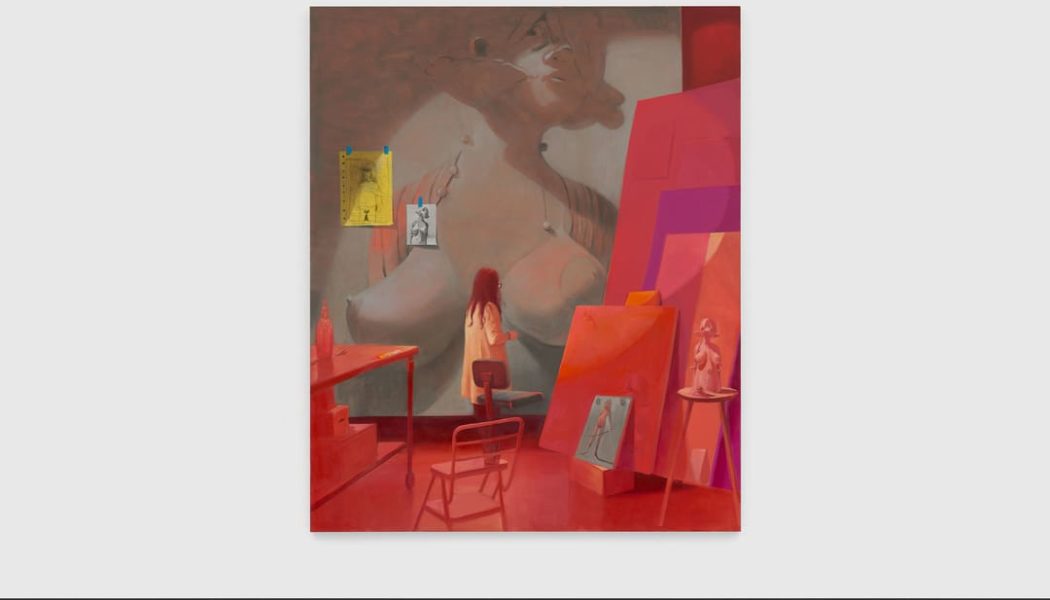 Lisa Yuskavage’s Fleshy Femmes Rock David Zwirner New York