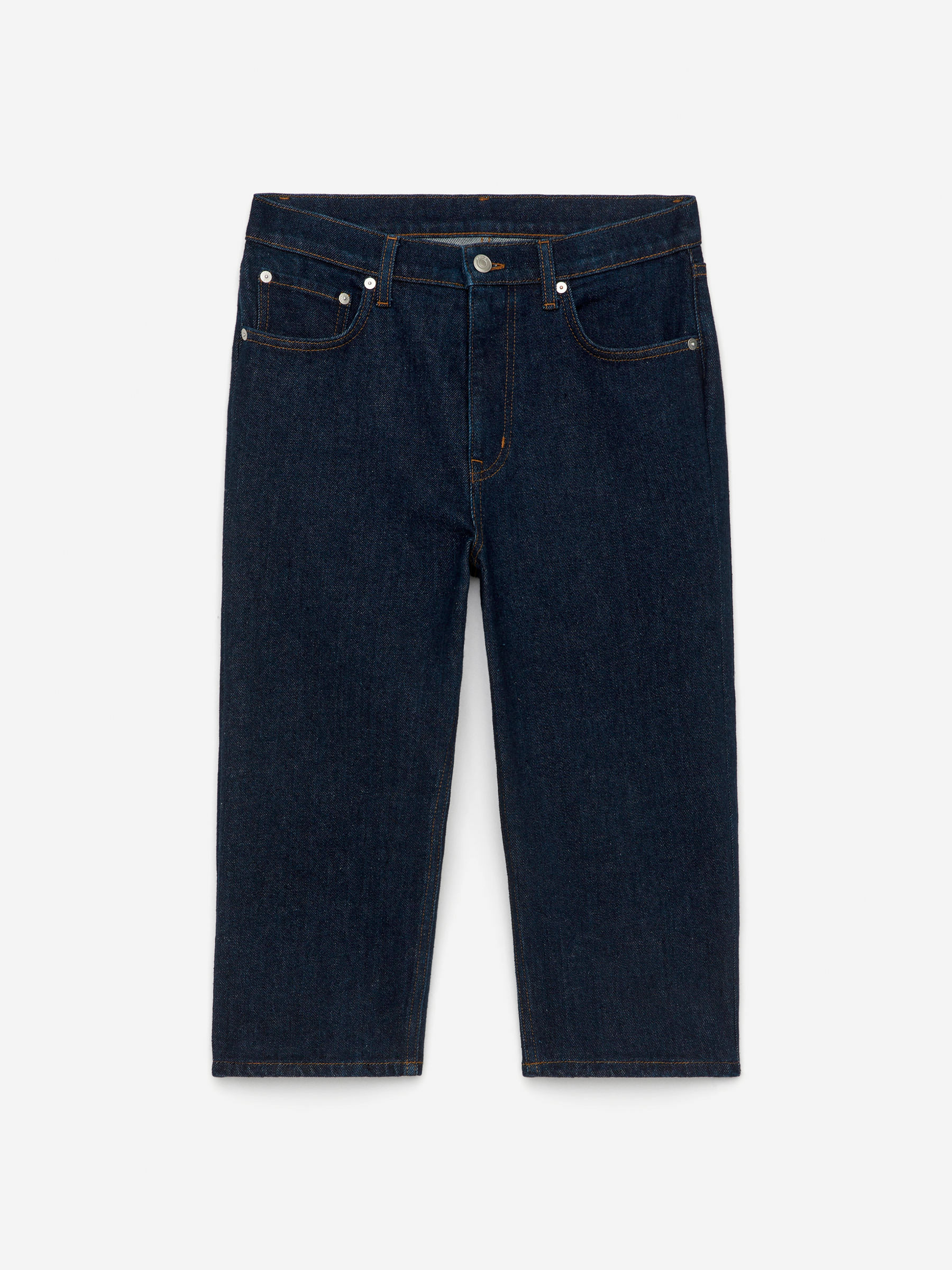 Berry Capri Jeans &amp;ndash; Dark Blue &amp;ndash; Women &amp;ndash; Arket Gb