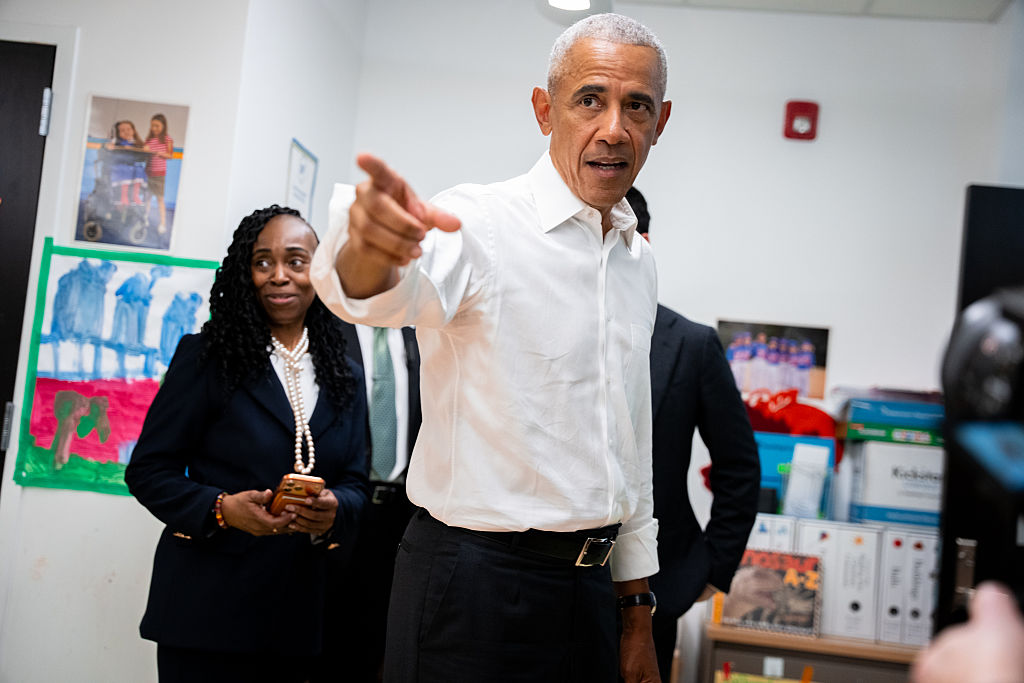 Barack Obama President Center Opening Triggers MAGA