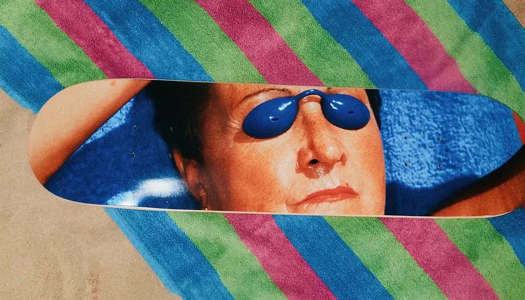 Martin Parr's Cinematic Beach Scenes Front THE SKATEROOM's Latest Collection
