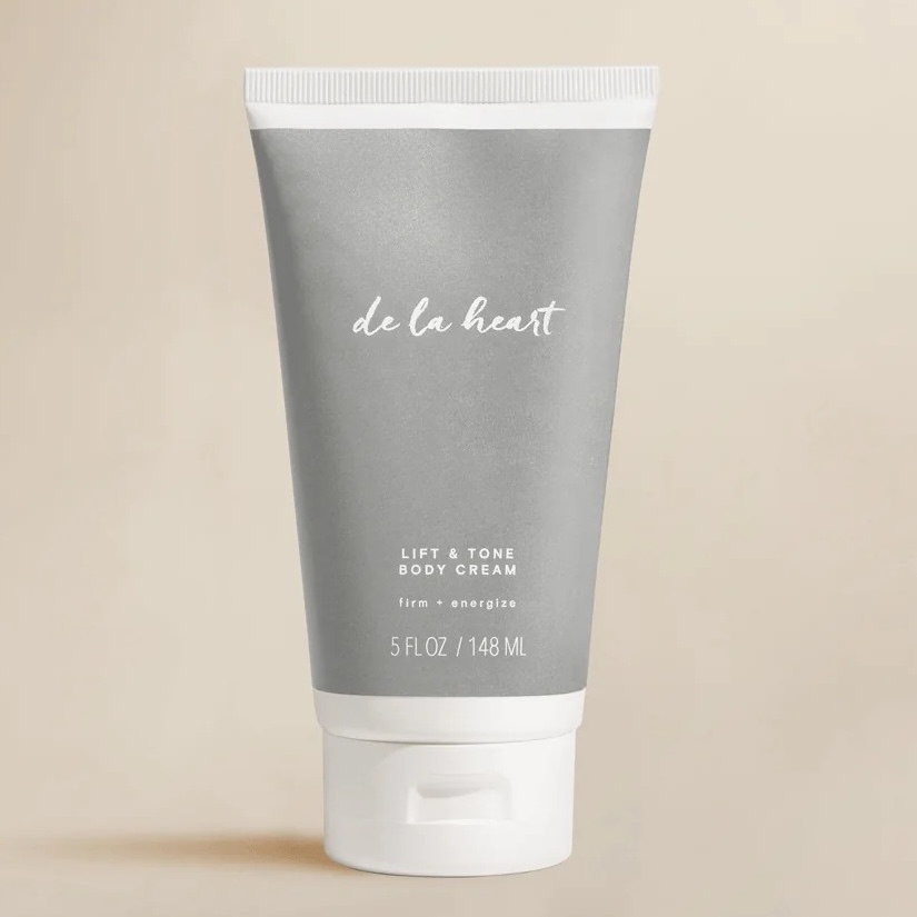 De La Heart Lift &amp;amp; Tone Body Cream, 5 Fl Oz - Nourishing for Balanced Beauty