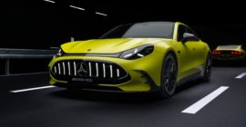 Mercedes’ electric AMG GT 4-door coupe can go 0-60 in 2 seconds
