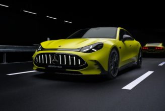 Mercedes’ electric AMG GT 4-door coupe can go 0-60 in 2 seconds