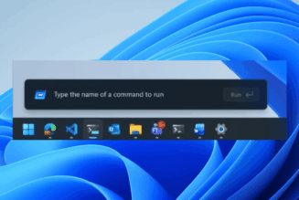Microsoft tests redesigned Windows 11 Run menu with dark mode and more