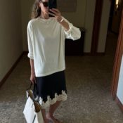 Not a Classic White T-Shirt—This Is the Other Top It Girls Are Wearing