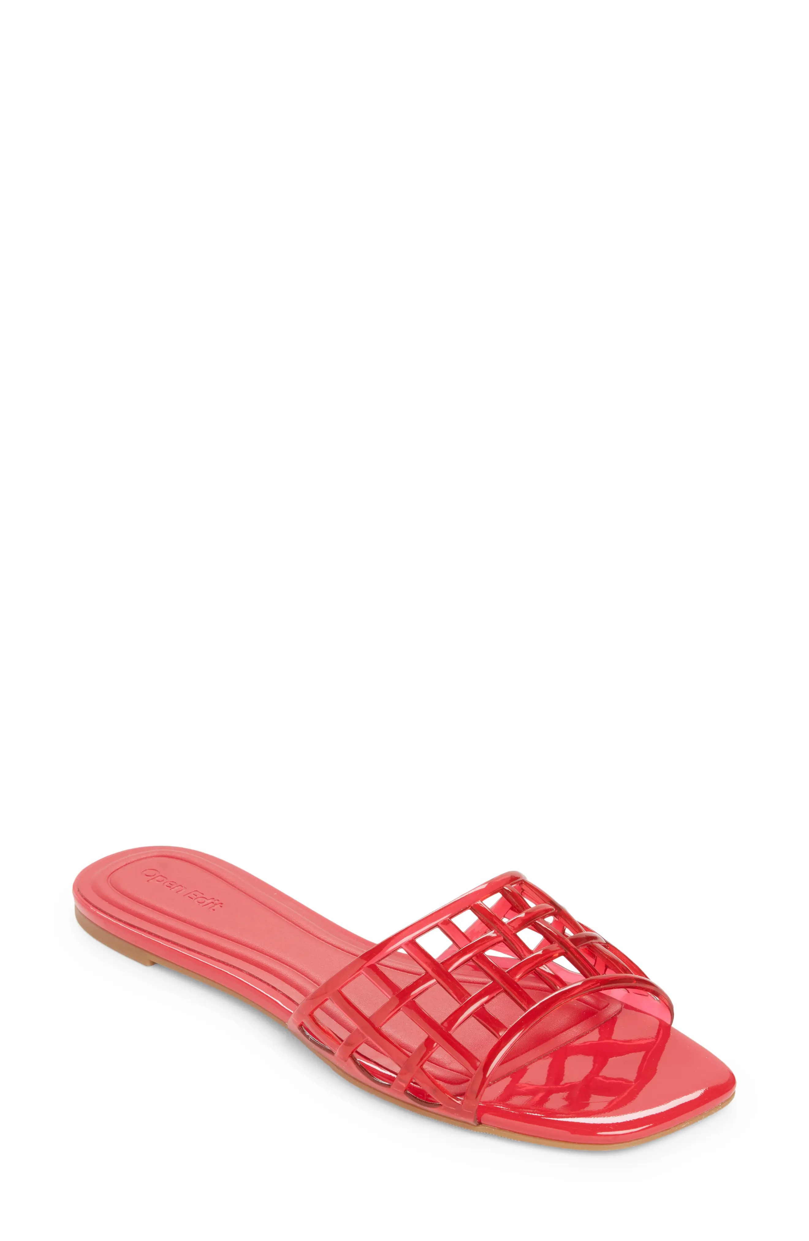 Open Edit, Solis Jelly Slide Sandals