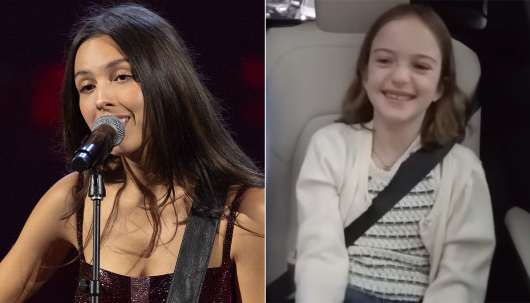 Olivia Rodrigo Sings With Jimmy Kimmel's Daughter at the 2026 Disney Upfronts